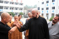 Greek Shaolin students visiting Liu An Min's Kungfu School | Οι Έλληνες Σαολίν στη σχολή του Δάσκαλου Λίου Αν Μιν